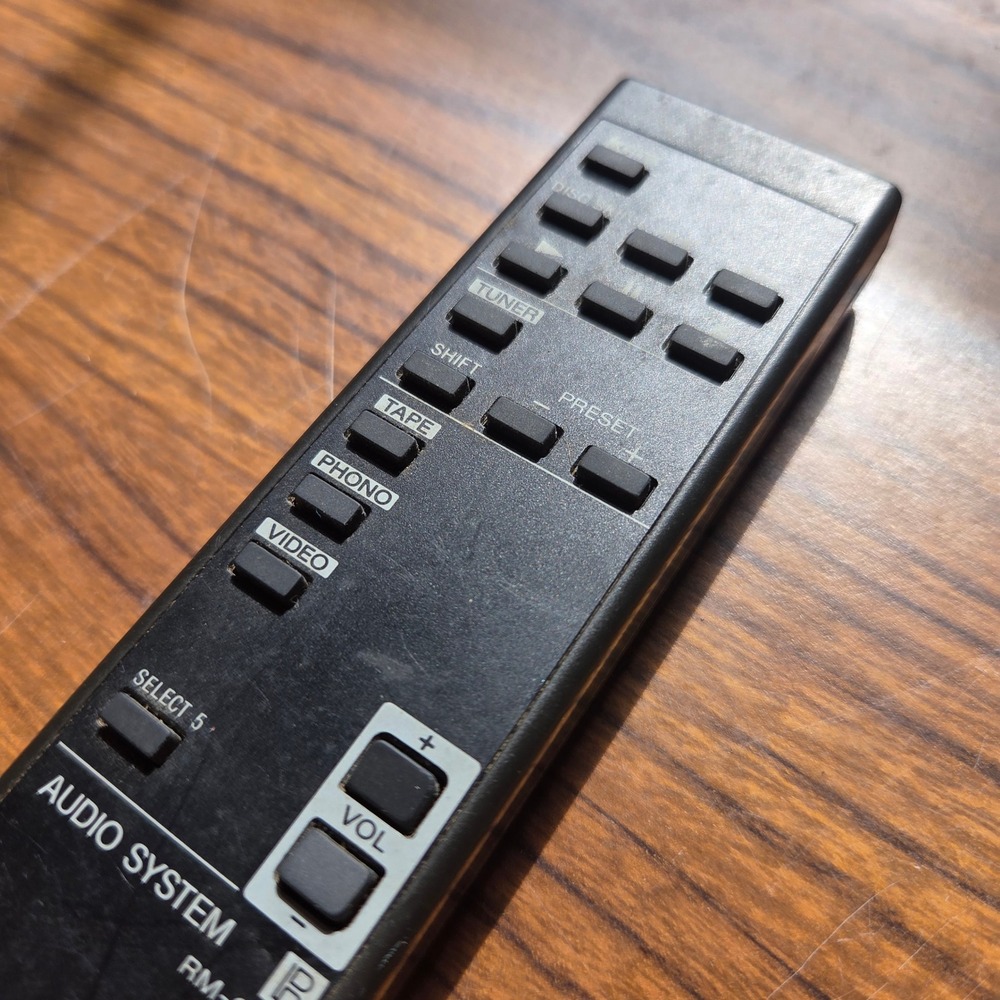 Sony RM-S221 Audio System Remote Control Black Replacement Commander - Picture 2 of 4